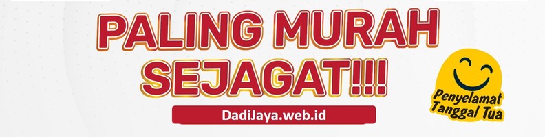 Banner DadiJaya Sembako Termurah Sejagat